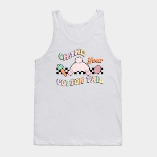 Shake Your Cotton Tail Funny Bunny 2024 Easter Day Tank Top